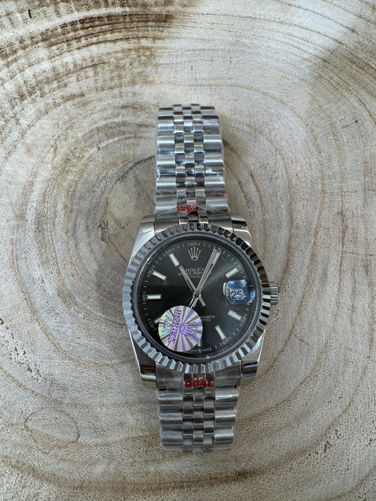 Orologio 36mm quadrante grigio