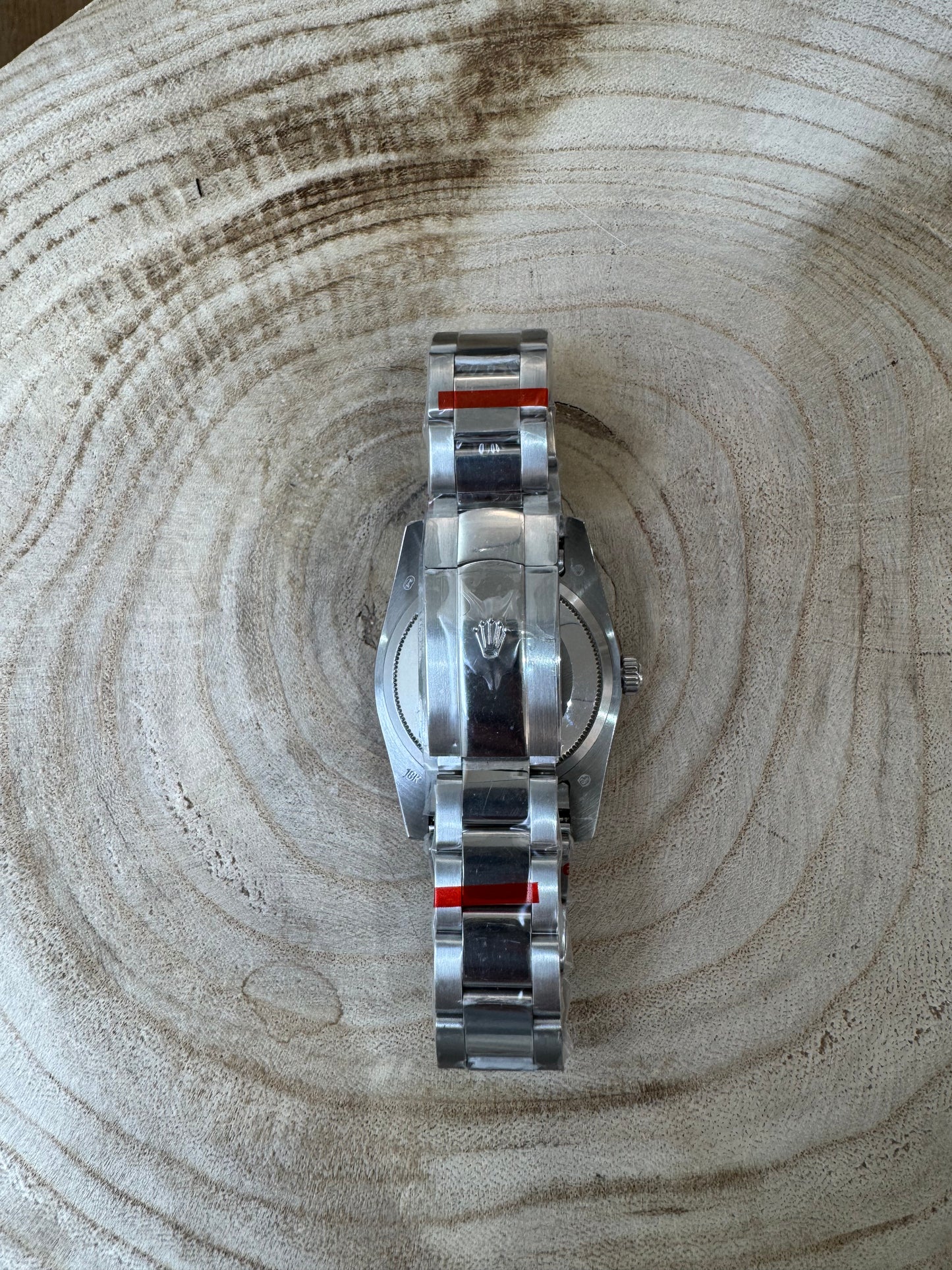 Orologio 36mm oyster black&brilli